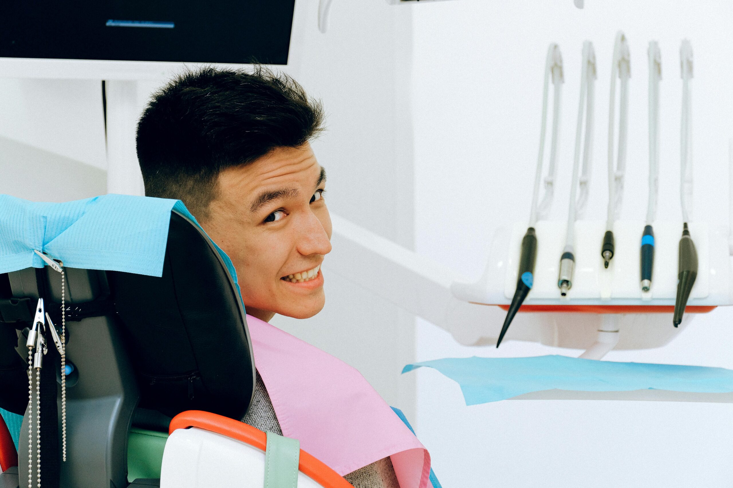 Dental Tools in a Sterile Tray with Tooth Extractions